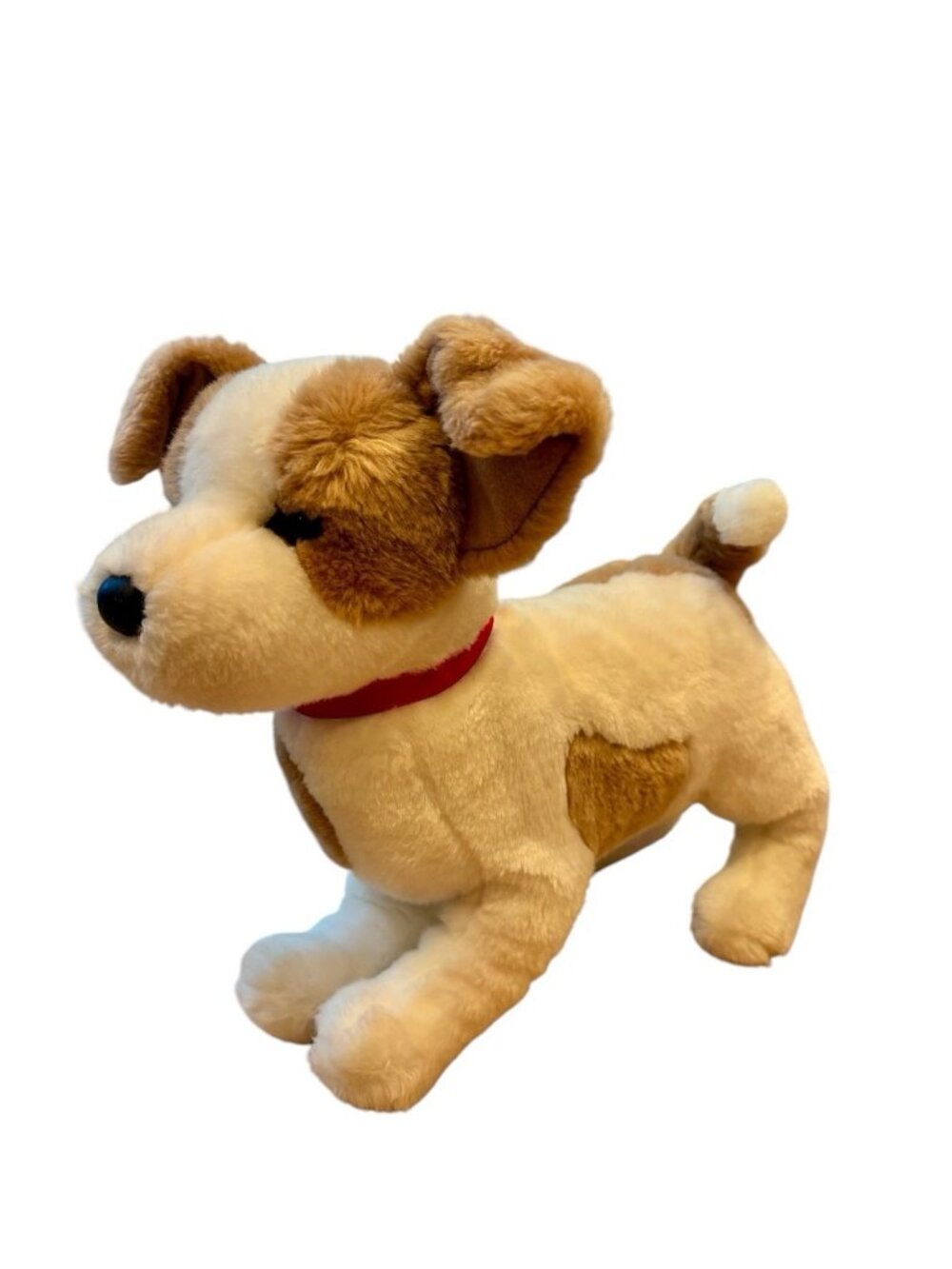 Douglas Cuddle Toy Rare Diesel Jack Russell Chihuahua Mix Dog Plush Brown Eyes